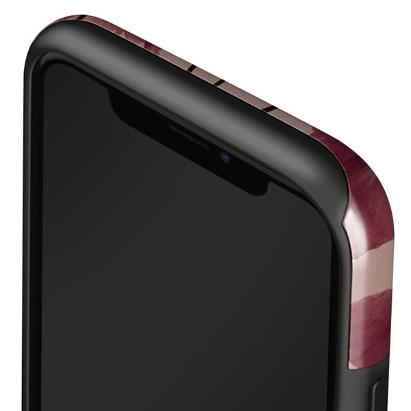 Skal för iPhone 11 - BURGA - Tender Kiss - Elegant - Stötskydd och repor - Röd