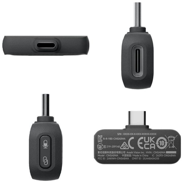 INSTA360 Mic Air Trådløs Mikrofon