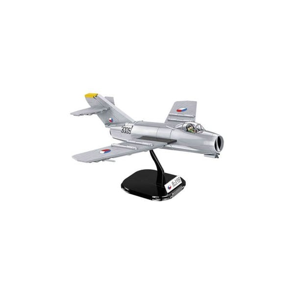 Maquette COBI - S-102 - Tjeckoslovakiska Flygvapnet - MIG15 - 504 bitar - Från 14 år
