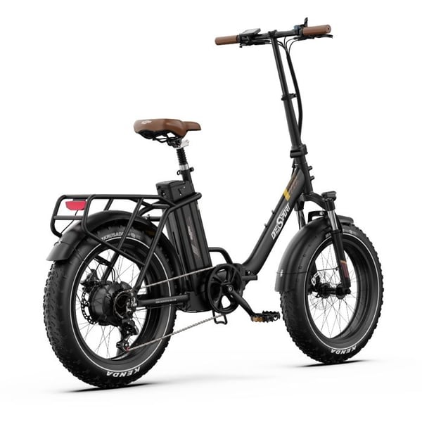 ONESPORT OT16 Max Elcykel för Vuxna Batteri 48V 18AH Motor 500W, Terrängdäck 20 tum Fällbar Elcykel