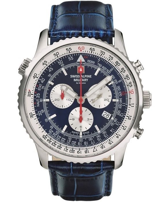 Swiss Alpine Military 7078.9535SAM Herrklocka Kromograf