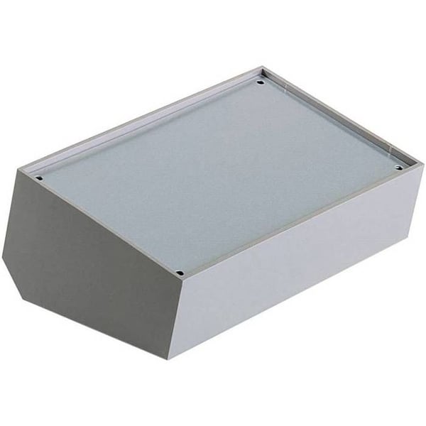 Boîtier pupitre TEKO 363.8 plast blå, grå, silver (A x B x C x D x E) 215 x 130 x 65 x 75 x 46 mm 1 st(kan)