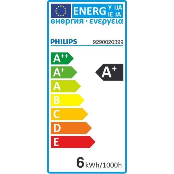 Ansluten glödlampa - PHILIPS - Hue White - 5.5W - E14 - Vit
