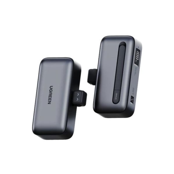 Extern batteri - UGREEN - 5,000 mAh - USB-C-kontakt - Med ställ - Svart