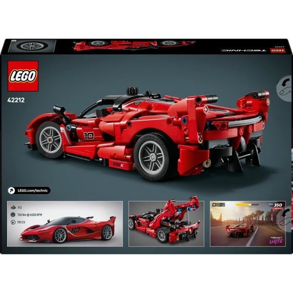 LEGO Technic 42212 Ferrari FXX K - Bygge sæt til børn fra 10 år - Gave