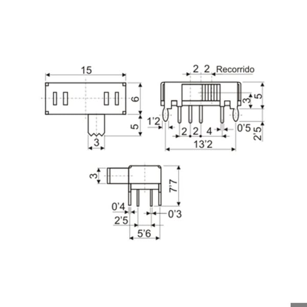 "Switch 3p / 2c Elektro Dh 17.227 8430552049882"