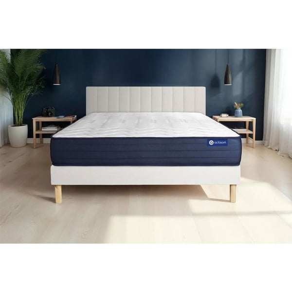 Sängset Madrass Sängbotten 140x190 cm - Vit Sängbotten (i kit) - Actimemo Life