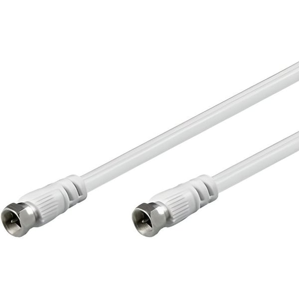 Tv-Sat koaxial satellitantennkabel F-kontakter