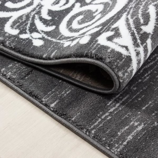 Tapis - Ayyildiz - Miami 6620 - Modern - Grå-Vit - 80x300 cm