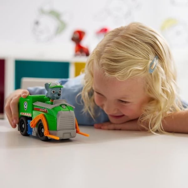 SPIN MASTER VEHICLE + ROCKY FIGURINE Paw Patrol
