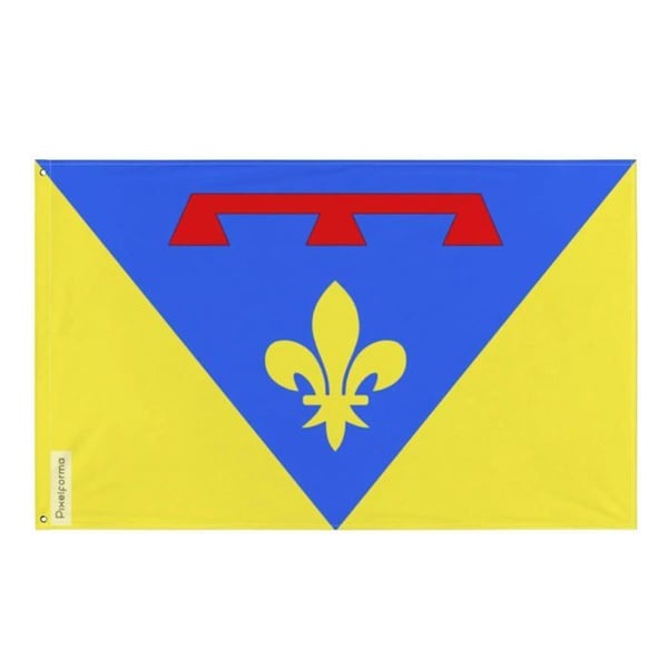 Flagga Var – 160 x 240 cm – Hållbar Polyester – 2 Metallöglor – Inomhus/Utomhus – Pixelforma