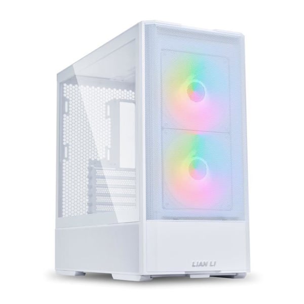 PC Chassi - LIAN-LI - Lancool 207 RGB - Vit - ATX - 4 Fläktar