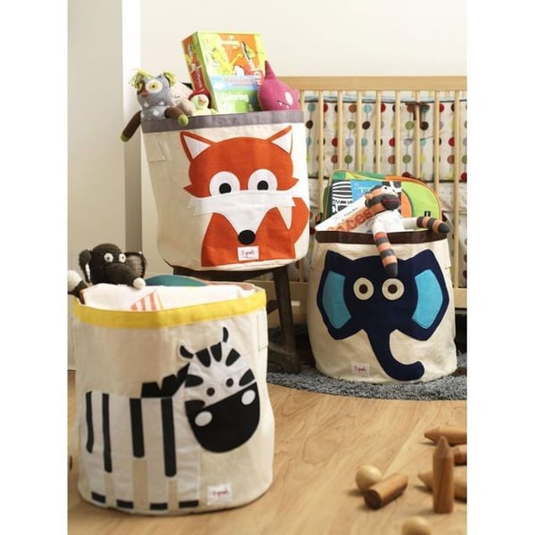 3 groddar Fox Toy Bag