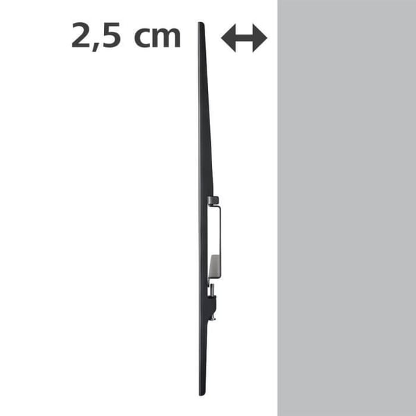 HAMA styv TV väggfäste - 191 cm (75) - 40 kg - dist. vägg 2,5 cm