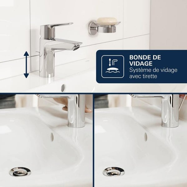 Bidetblandare - GROHE DICE - Krom