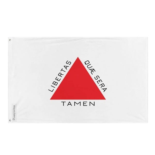 Minas Gerais Flagga – 120 x 180 cm – Hållbar Polyester – 2 Metalöglor – Inomhus / Utomhus – Pixelforma