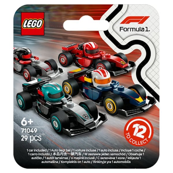 Legetøj - LEGO - Samleobjekter - 1 mini-køretøj - Til børn fra 6 år - Blandet