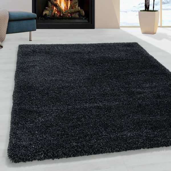 Sofftmatta - Höghårig - FLUFFY 3500 - 280x370 cm - 100% Polyester - Antracit Sofftmatta - Höghårig - FLUFFY 3500 - 280x370 cm - 100% Polyester - Antracit