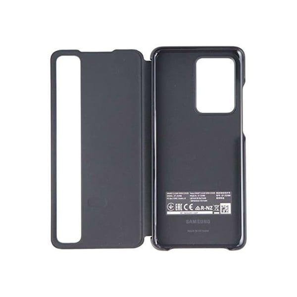Skyddsfodral för smartphone - SAMSUNG - Clear View - Kompatibel med S20 Ultra - Svart - Transparent fodral