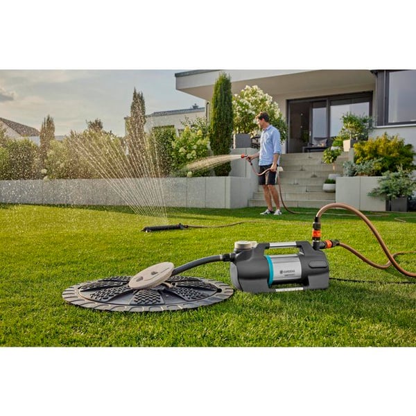 Overflade vandpumpe - GARDENA - 5600 Silent+ - 900W - Maks. kapacitet 5600 l/h - 5 års garanti