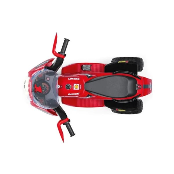 Elbil til børn - PEG PEREGO - Ducati Desmosedici Evo - Rød - 3 hjul - Batteri