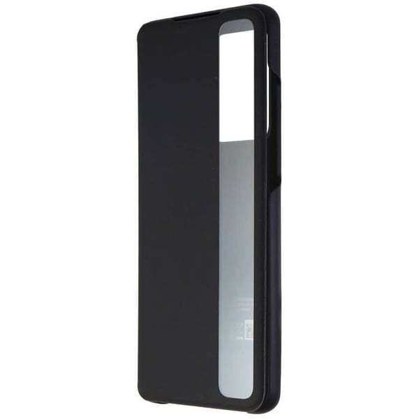 Skyddsfodral för smartphone - SAMSUNG - Clear View - Kompatibel med S20 Ultra - Svart - Transparent fodral