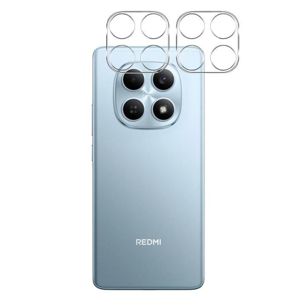 Skyddskamera för Xiaomi Redmi Note 15 4G [2-pack] Härdat Glas Bakre Kamera Skydd Film Phonillico®