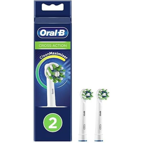 Ersättningstvättborsthuvuden - ORAL-B - Clean Maxi MisA CrossAction - 6 stycken - Flerfärgad - Vuxen