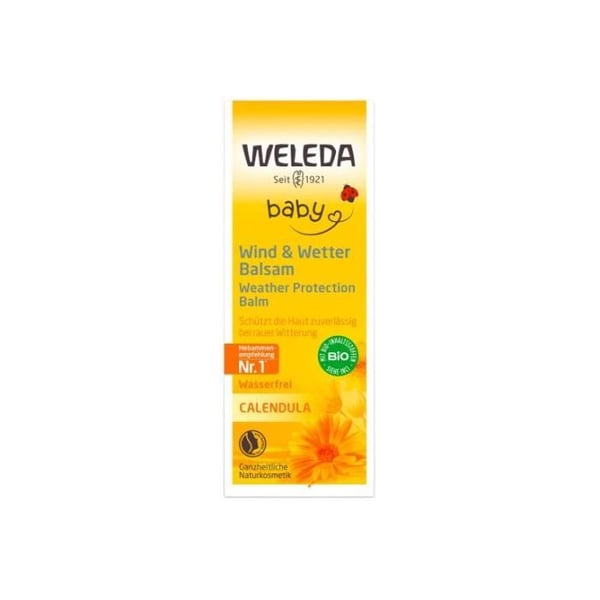 Kräm - WELEDA - Calendula Vind & Väder Balsam - 30 ml - Hypoallergen - För Baby