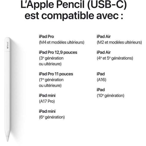 Stylet för Apple Pencil (USB-C)