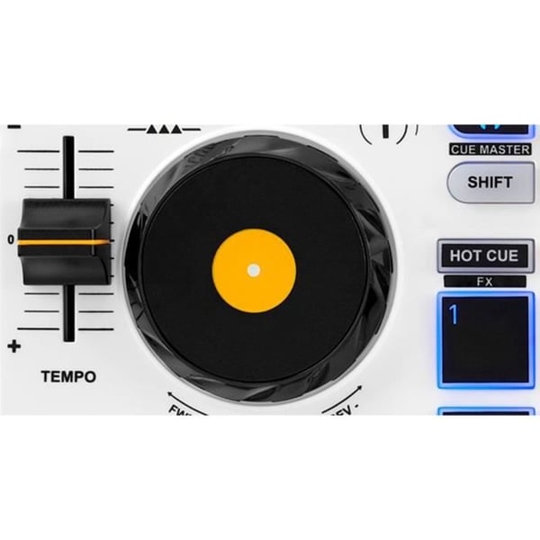 HERCULES DJ CONTROL MIX - Bluetooth DJ-controller til Smartphone (iOS og Android) - djay app - 2 kanaler