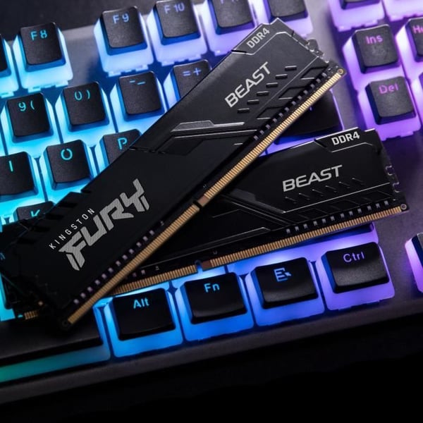 KINGSTON Fury Beast-minne - 16GB (2x8GB) - DDR4 - 3200 MHz CL16