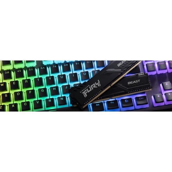KINGSTON Fury Beast-minne - 16GB (2x8GB) - DDR4 - 3200 MHz CL16