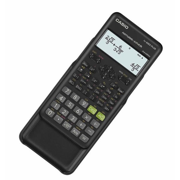 Videnskabsberegner Casio FX-82ES Plus-2 - 252 Funktioner - Sort