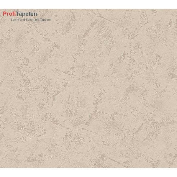 A.S. Creation Enkelblad 930217 tapet enfärgad 0.53 m x 10.05 m beige