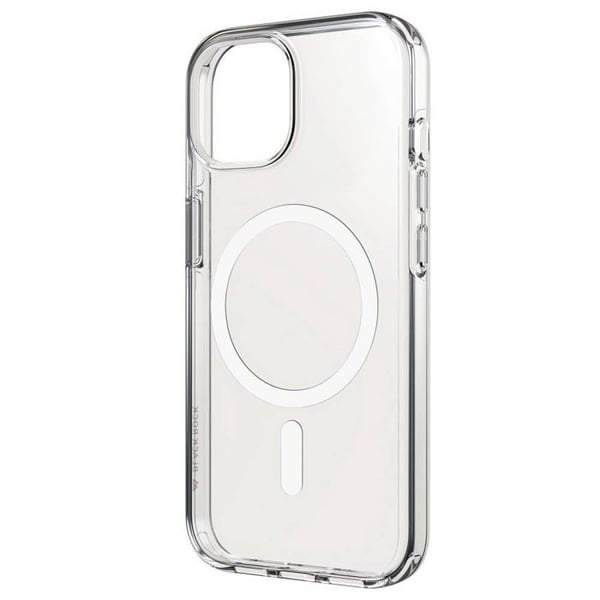 Black Rock Mag Clear Case Bakstycke Apple iPhone 13 genomskinlig kompatibel med MagSafe, stötbeständig 1170CC