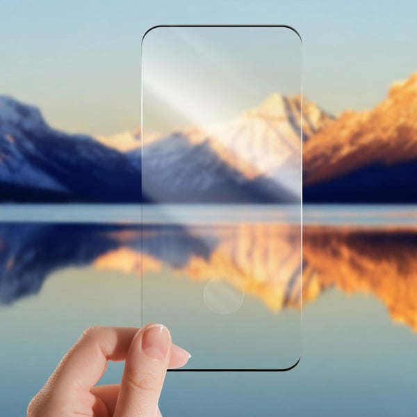 Skyddsglas - Samsung - S23 - Anti-explosion - Hårdhet 9H - Svart kant