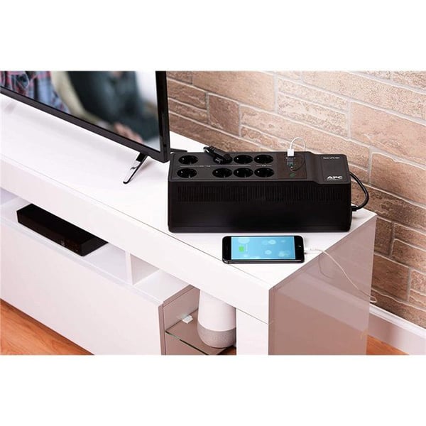 Inverter - APC - BE650G2-GR - 400W - 8 uttag - Grå