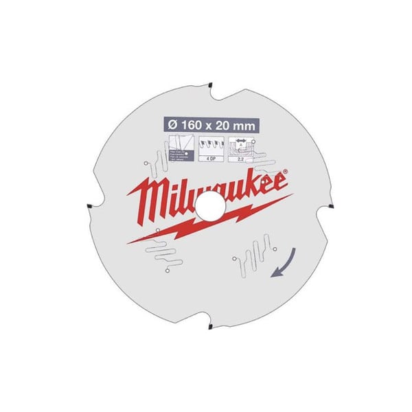 Universell sågblad MILWAUKEE 4 tänder 2.2x160mm 4932471293