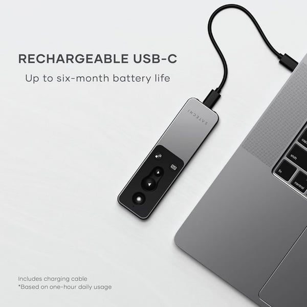Bluetooth-fjernbetjening - Satechi - R2 - Multimedia - Grå - Nem kontrol