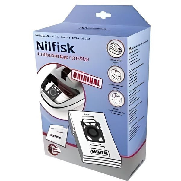 Hygienpåse - NILFISK - KING - Paket med 4 - Filter till dammsugare - Originaldel