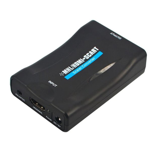 CONECTICPLUS HDMI-muunnin SCART:iin - musta