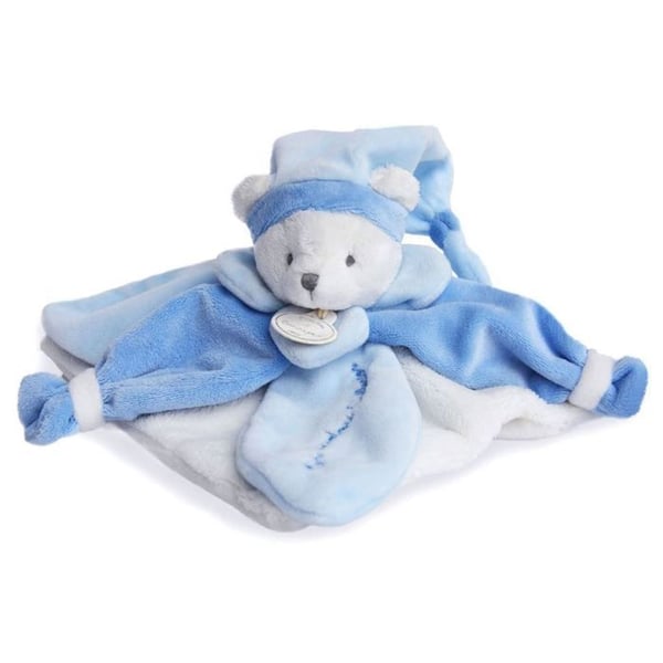 Doudou Collector blå björn 24 cm - Doudou et Compagnie