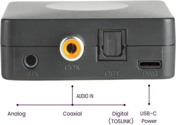 Ljudöverförare Bluetooth - Marmitek - BoomBoom 55 HD - aptX Låg latens - 2 Hörlurar - Trådlös