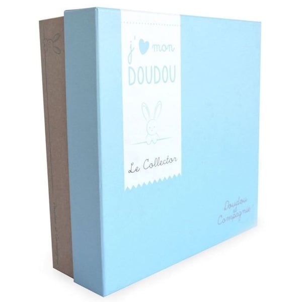 Doudou Collector blå björn 24 cm - Doudou et Compagnie
