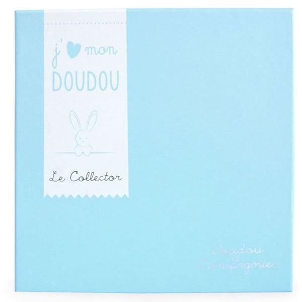 Doudou Collector blå björn 24 cm - Doudou et Compagnie