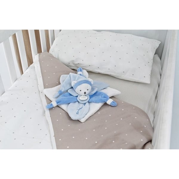 Doudou Collector blå björn 24 cm - Doudou et Compagnie