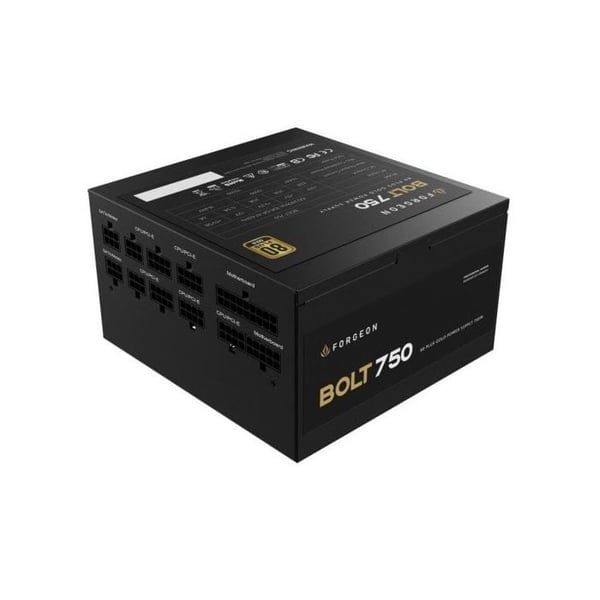 Forgeon Bolt PSU 750W 80+ Gold Full Modular Strömförsörjning Forgeon Bolt PSU 750W 80+ Gold Full Modular Strömförsörjning