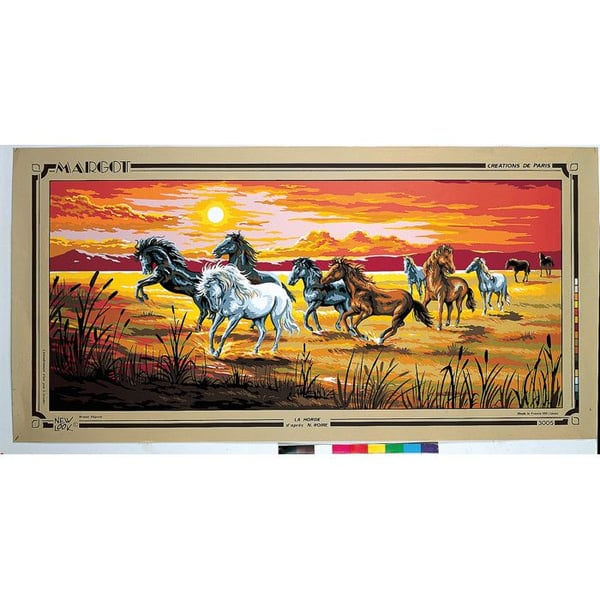 Canevas Pénélope Antik La horde 65x130cm
