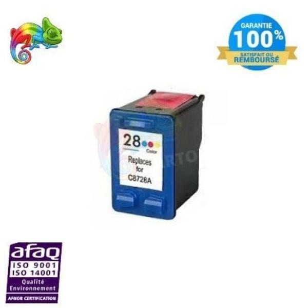 Bläckpatroner Ersättning för HP 28 Bläckpatroner kompatibla med HP Deskjet 3320 3325 3420 3520 3535 3550 3650 5650